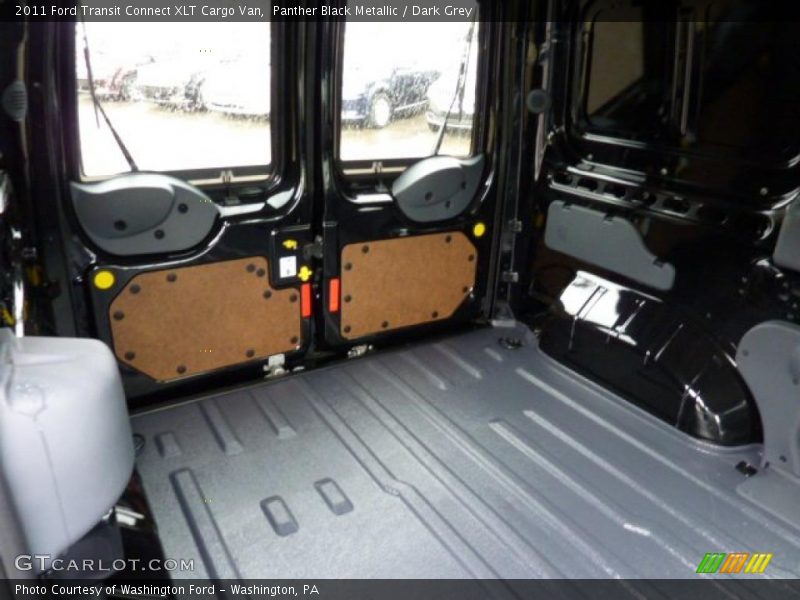 Panther Black Metallic / Dark Grey 2011 Ford Transit Connect XLT Cargo Van