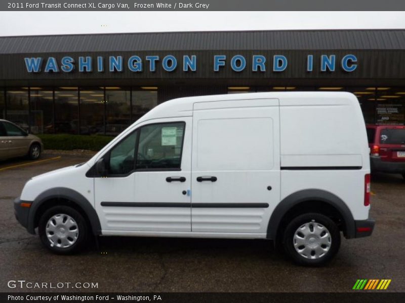 Frozen White / Dark Grey 2011 Ford Transit Connect XL Cargo Van