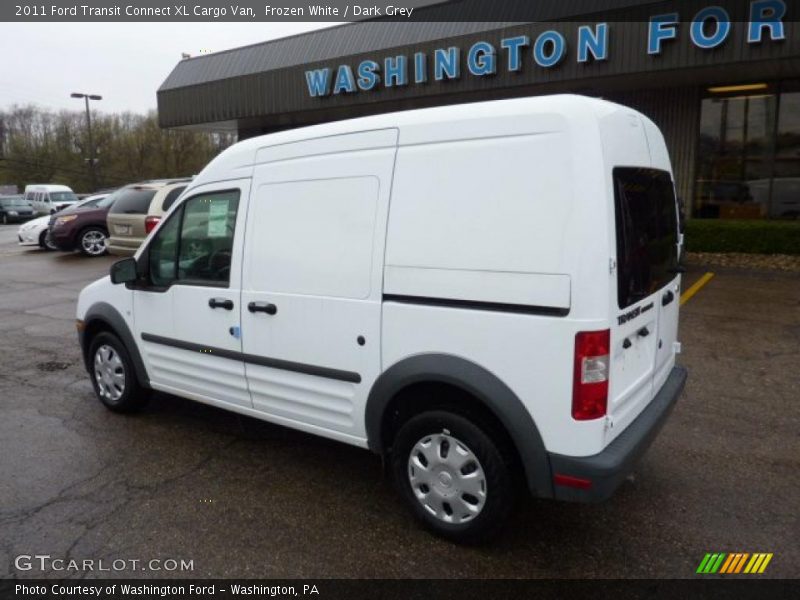 Frozen White / Dark Grey 2011 Ford Transit Connect XL Cargo Van
