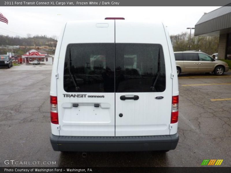 Frozen White / Dark Grey 2011 Ford Transit Connect XL Cargo Van