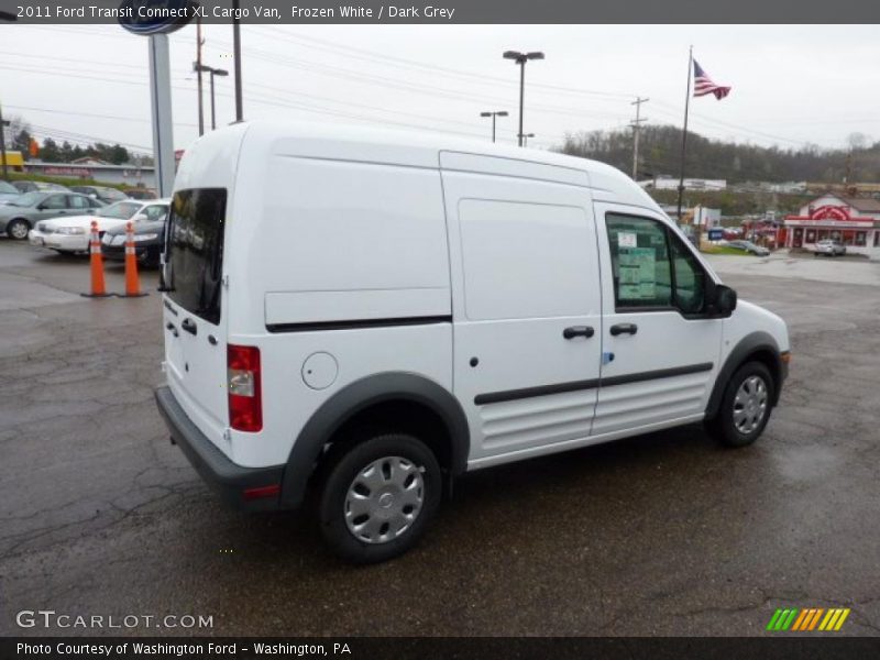 Frozen White / Dark Grey 2011 Ford Transit Connect XL Cargo Van