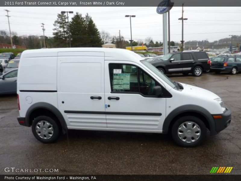 Frozen White / Dark Grey 2011 Ford Transit Connect XL Cargo Van