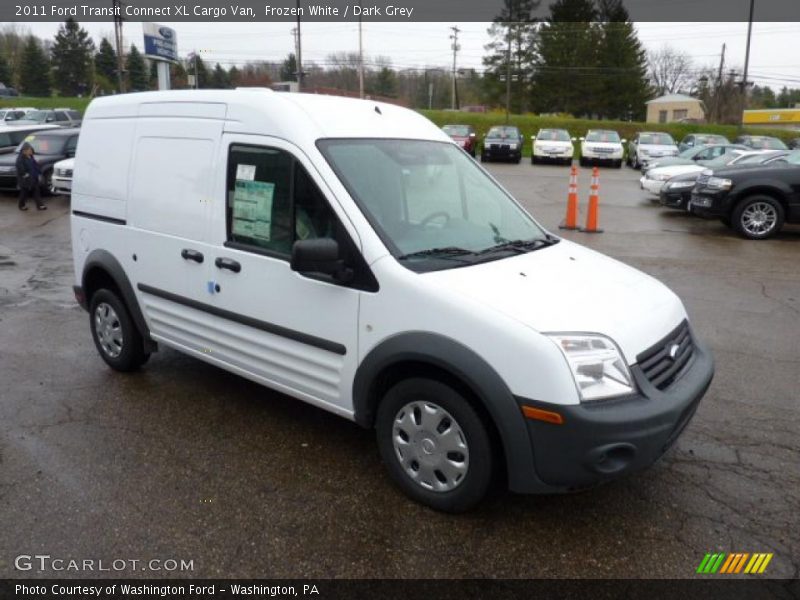 Frozen White / Dark Grey 2011 Ford Transit Connect XL Cargo Van