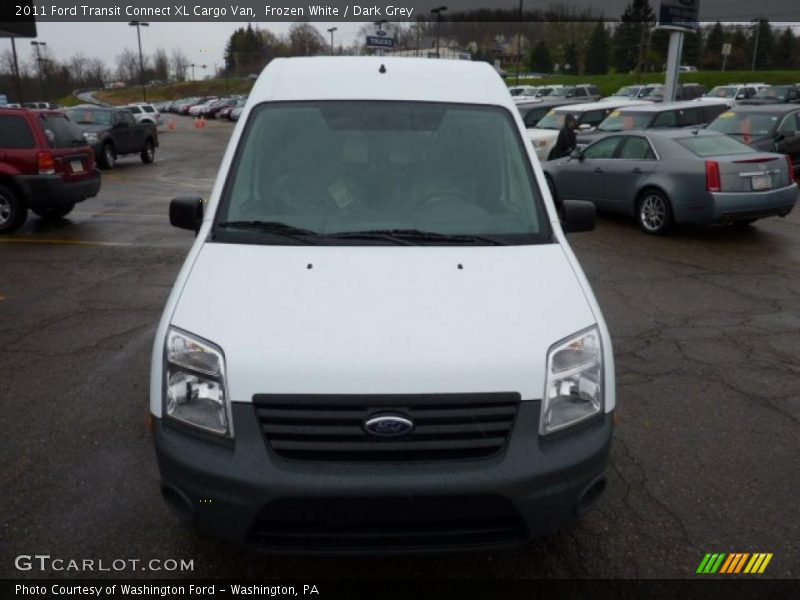 Frozen White / Dark Grey 2011 Ford Transit Connect XL Cargo Van