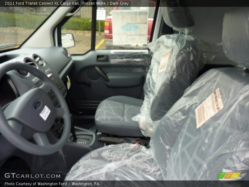 Frozen White / Dark Grey 2011 Ford Transit Connect XL Cargo Van