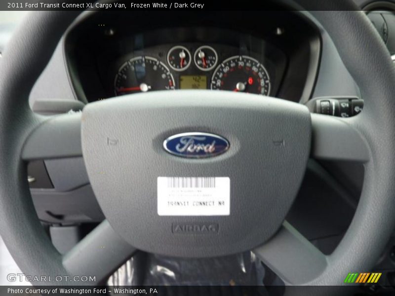 Frozen White / Dark Grey 2011 Ford Transit Connect XL Cargo Van