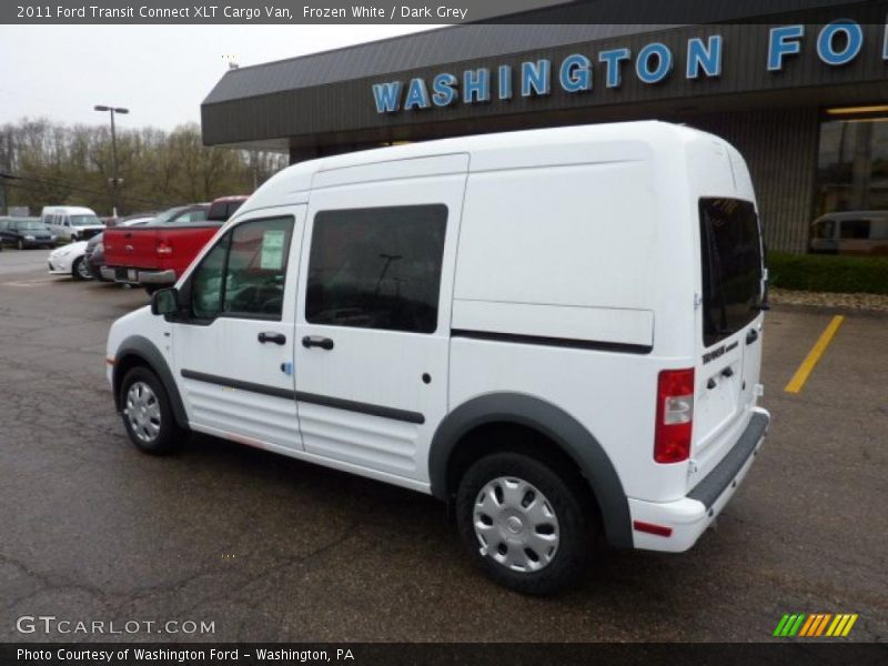 Frozen White / Dark Grey 2011 Ford Transit Connect XLT Cargo Van
