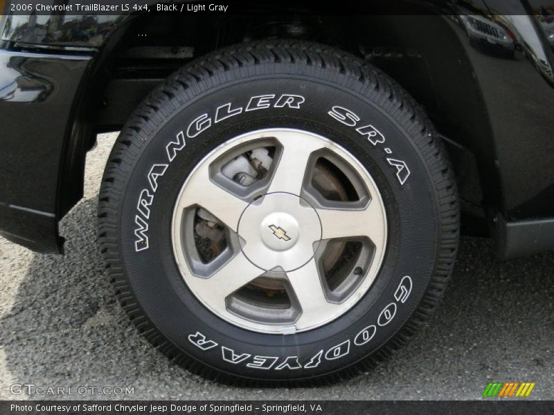 Black / Light Gray 2006 Chevrolet TrailBlazer LS 4x4