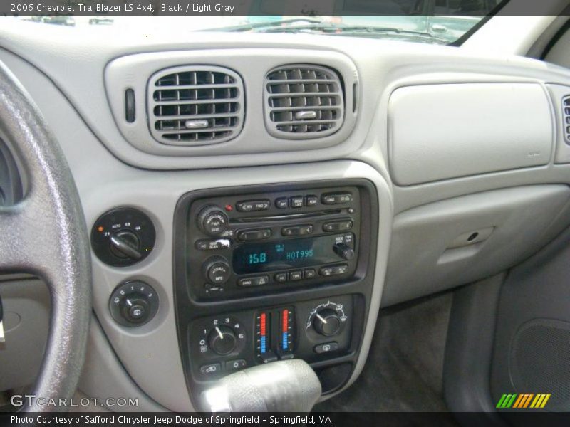 Black / Light Gray 2006 Chevrolet TrailBlazer LS 4x4
