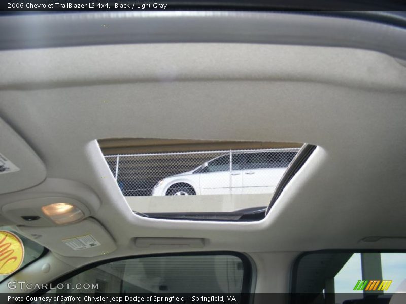 Black / Light Gray 2006 Chevrolet TrailBlazer LS 4x4