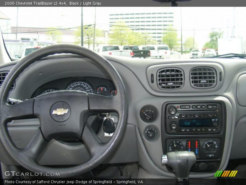 Black / Light Gray 2006 Chevrolet TrailBlazer LS 4x4