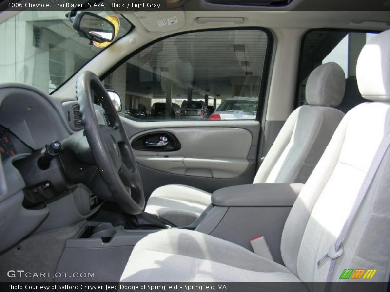 Black / Light Gray 2006 Chevrolet TrailBlazer LS 4x4
