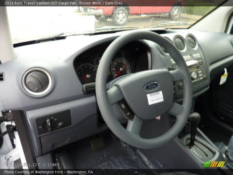 Frozen White / Dark Grey 2011 Ford Transit Connect XLT Cargo Van