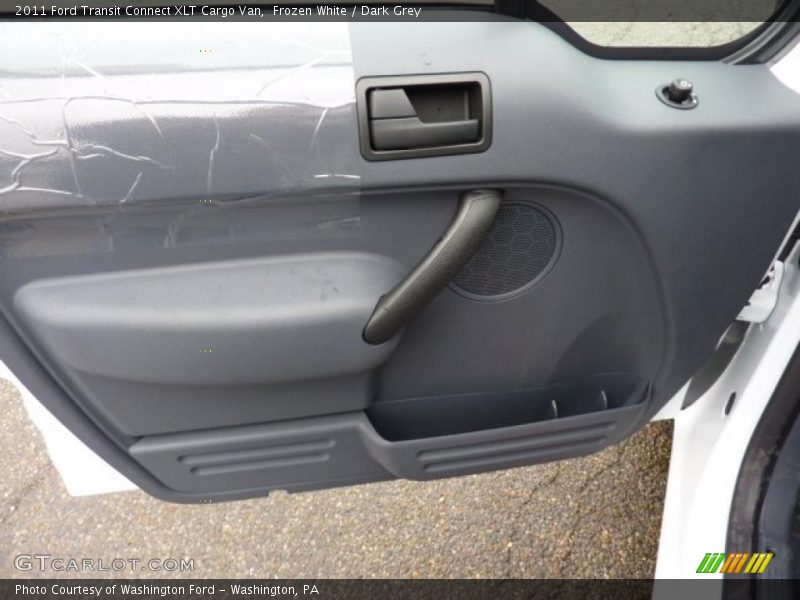 Frozen White / Dark Grey 2011 Ford Transit Connect XLT Cargo Van
