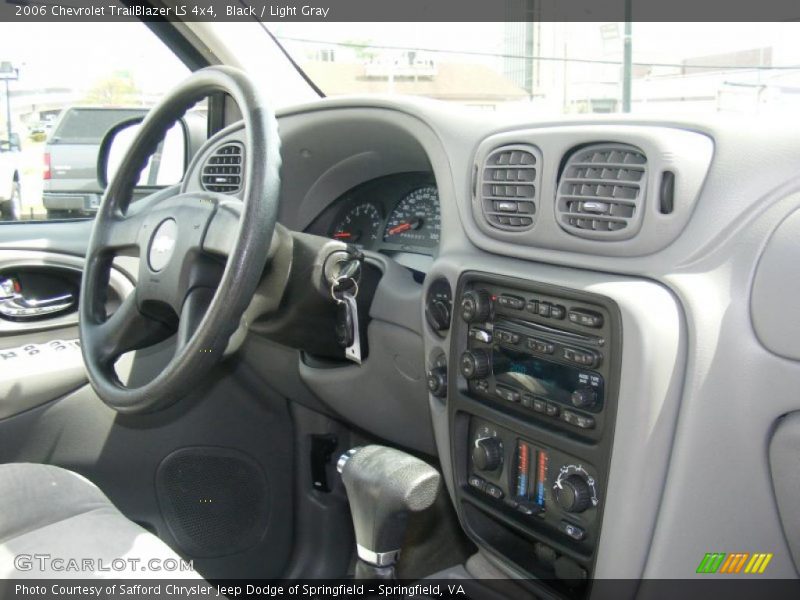 Black / Light Gray 2006 Chevrolet TrailBlazer LS 4x4