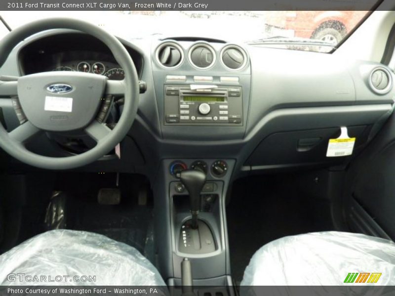 Frozen White / Dark Grey 2011 Ford Transit Connect XLT Cargo Van