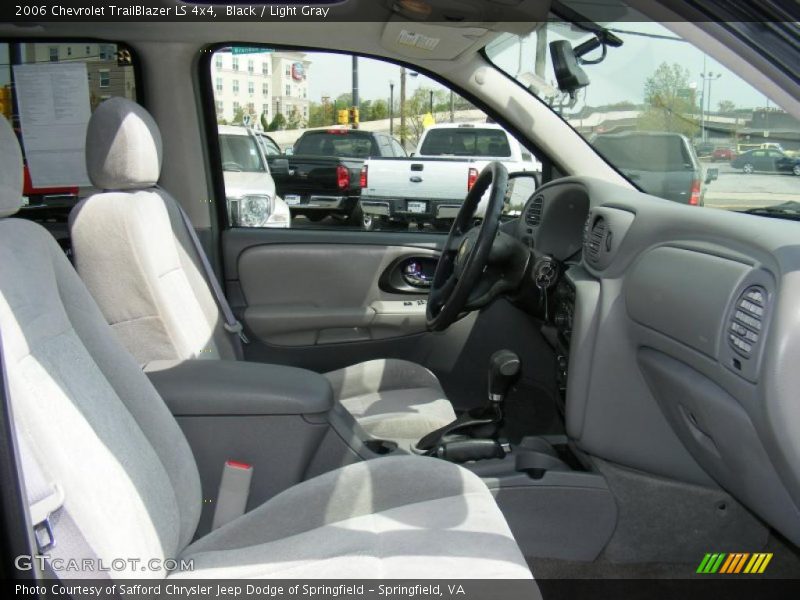 Black / Light Gray 2006 Chevrolet TrailBlazer LS 4x4