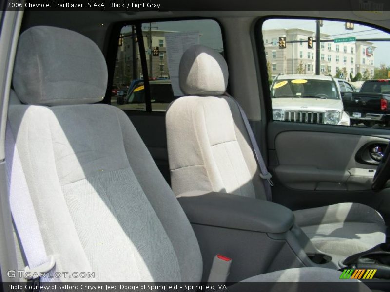 Black / Light Gray 2006 Chevrolet TrailBlazer LS 4x4