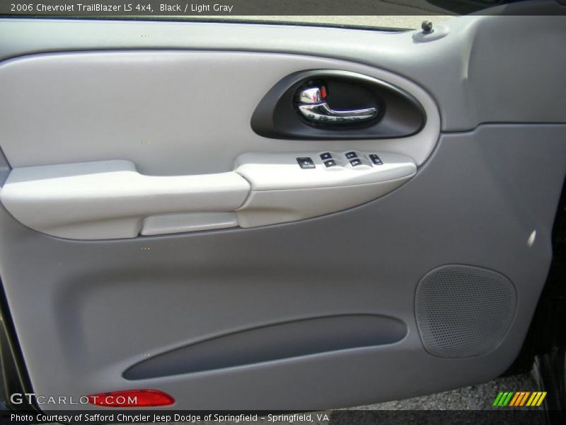 Black / Light Gray 2006 Chevrolet TrailBlazer LS 4x4