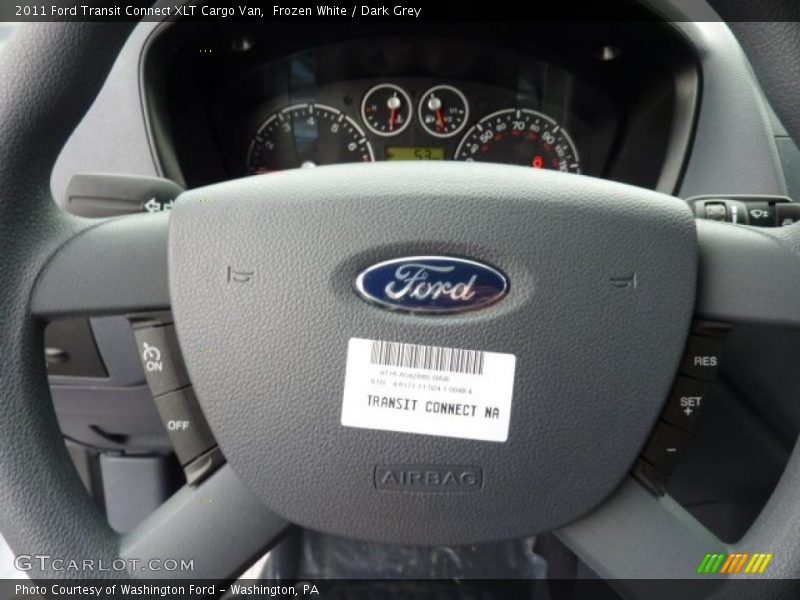 Frozen White / Dark Grey 2011 Ford Transit Connect XLT Cargo Van
