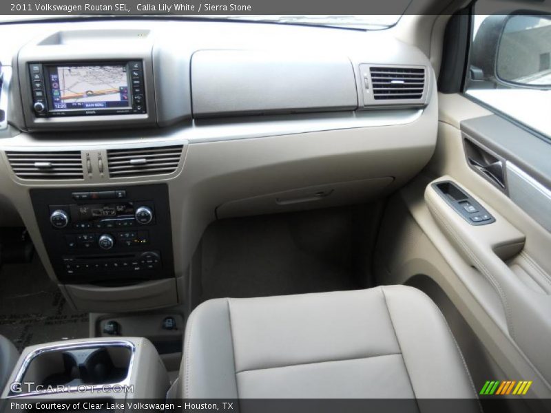 Calla Lily White / Sierra Stone 2011 Volkswagen Routan SEL