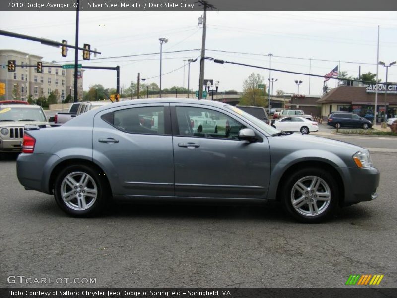 Silver Steel Metallic / Dark Slate Gray 2010 Dodge Avenger R/T