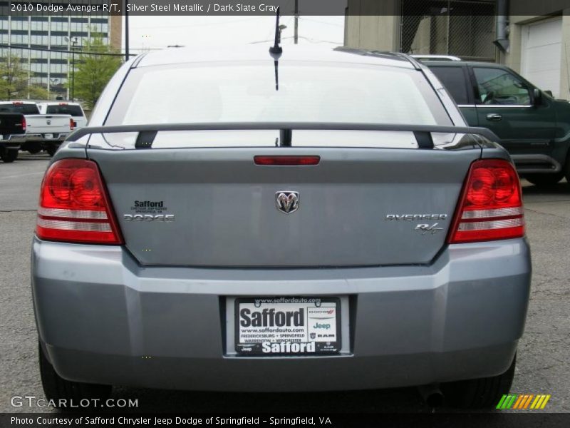 Silver Steel Metallic / Dark Slate Gray 2010 Dodge Avenger R/T