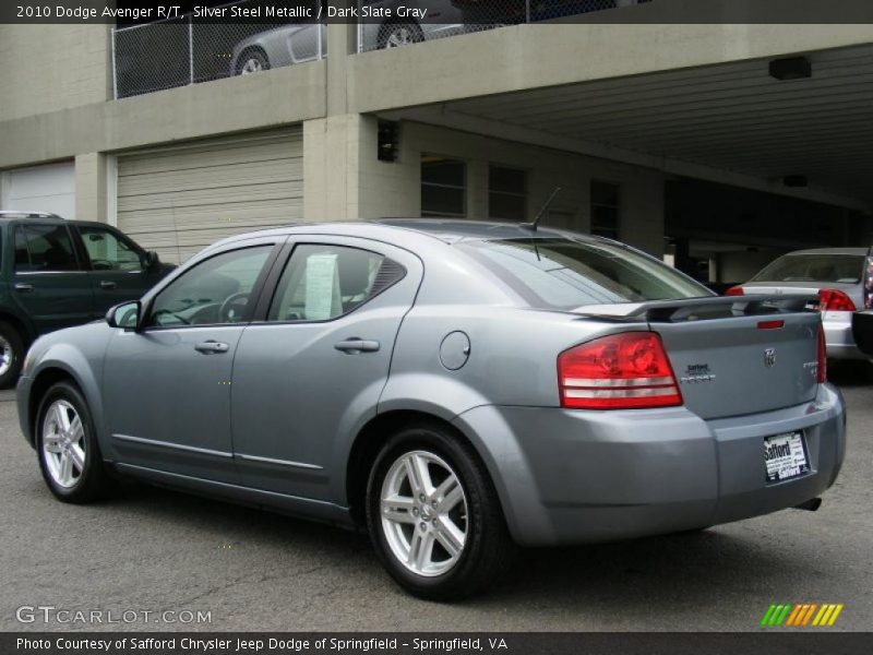 Silver Steel Metallic / Dark Slate Gray 2010 Dodge Avenger R/T