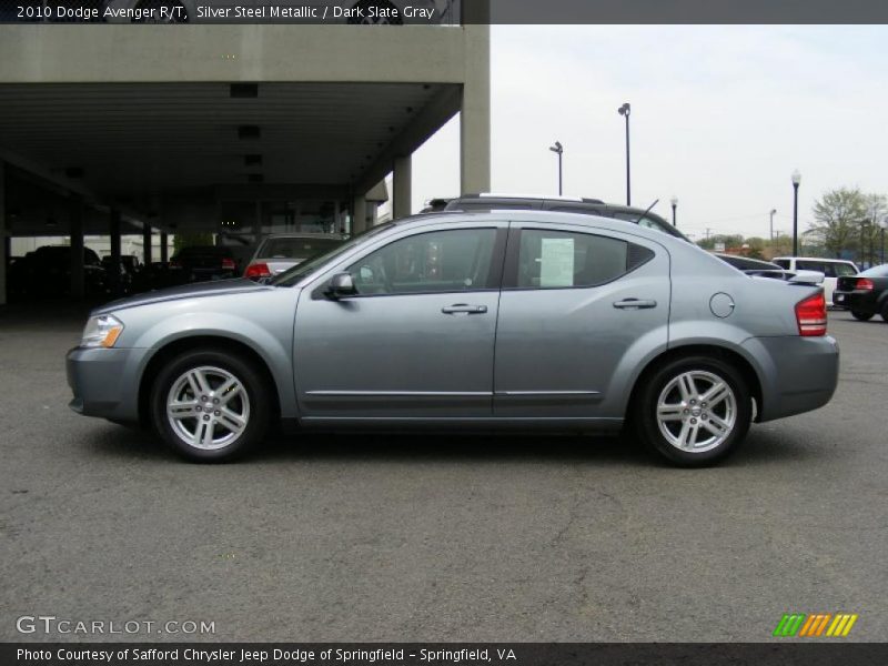 Silver Steel Metallic / Dark Slate Gray 2010 Dodge Avenger R/T