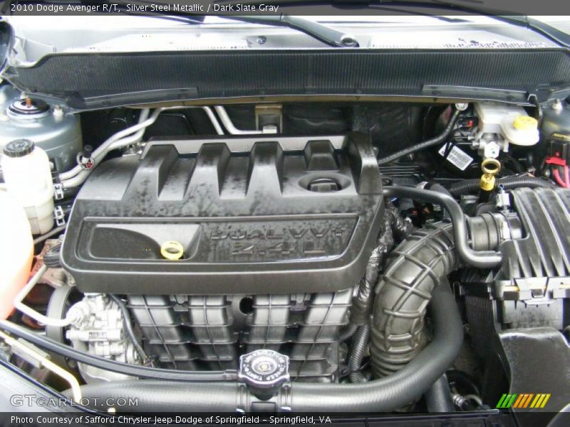 Silver Steel Metallic / Dark Slate Gray 2010 Dodge Avenger R/T