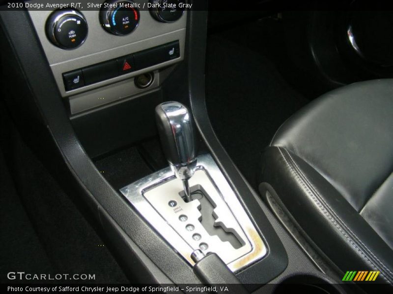 Silver Steel Metallic / Dark Slate Gray 2010 Dodge Avenger R/T