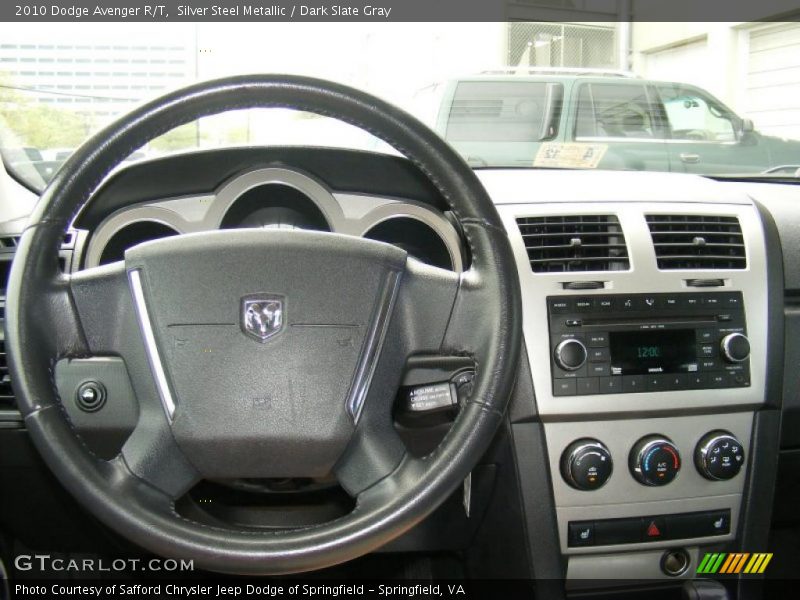 Silver Steel Metallic / Dark Slate Gray 2010 Dodge Avenger R/T