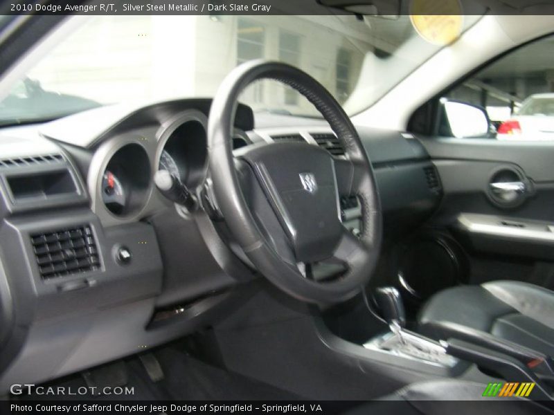 Silver Steel Metallic / Dark Slate Gray 2010 Dodge Avenger R/T