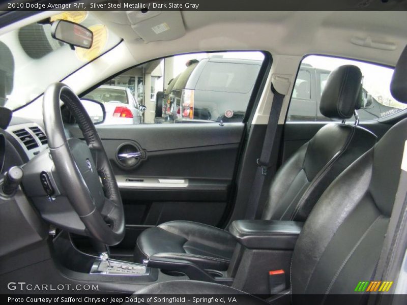 Silver Steel Metallic / Dark Slate Gray 2010 Dodge Avenger R/T