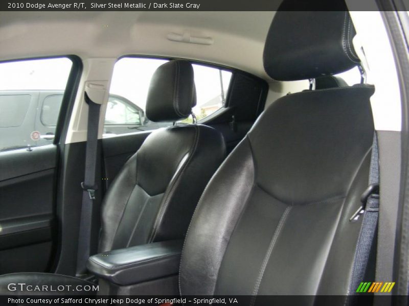 Silver Steel Metallic / Dark Slate Gray 2010 Dodge Avenger R/T