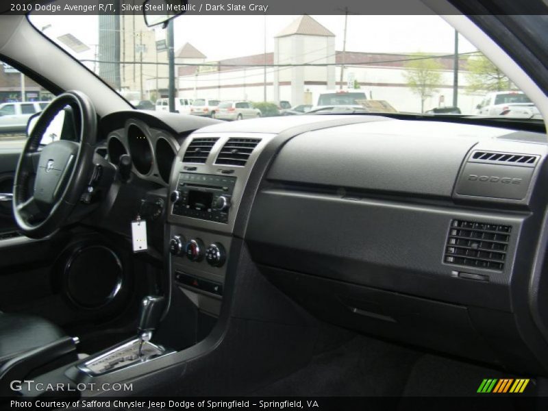 Silver Steel Metallic / Dark Slate Gray 2010 Dodge Avenger R/T