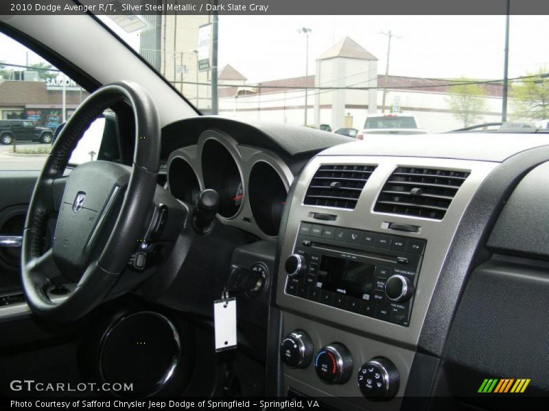 Silver Steel Metallic / Dark Slate Gray 2010 Dodge Avenger R/T