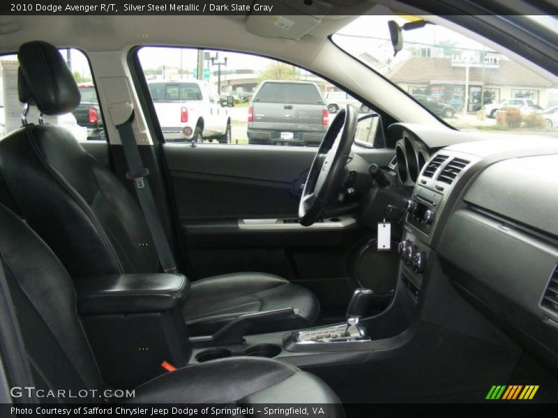 Silver Steel Metallic / Dark Slate Gray 2010 Dodge Avenger R/T