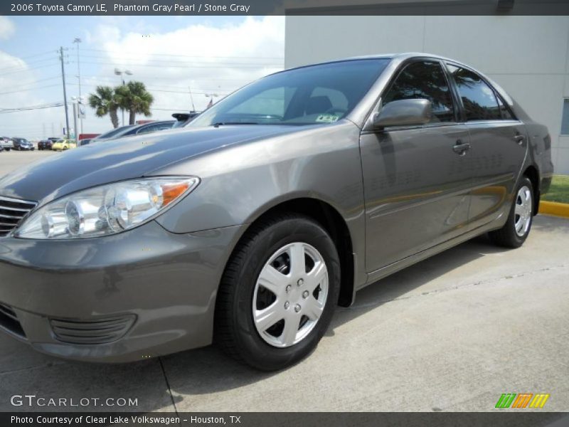 Phantom Gray Pearl / Stone Gray 2006 Toyota Camry LE