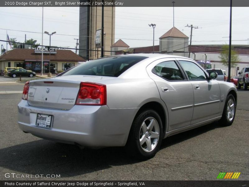 Bright Silver Metallic / Dark Slate Gray 2010 Dodge Charger SXT