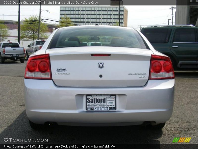 Bright Silver Metallic / Dark Slate Gray 2010 Dodge Charger SXT