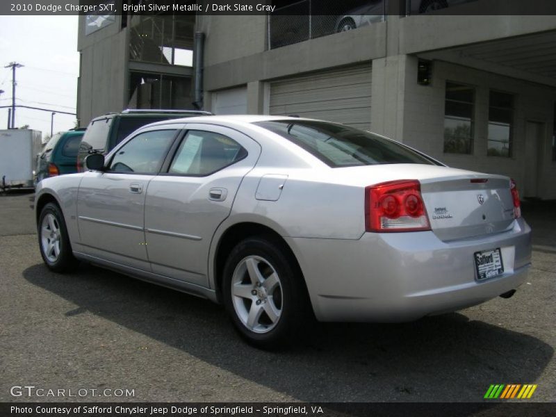 Bright Silver Metallic / Dark Slate Gray 2010 Dodge Charger SXT