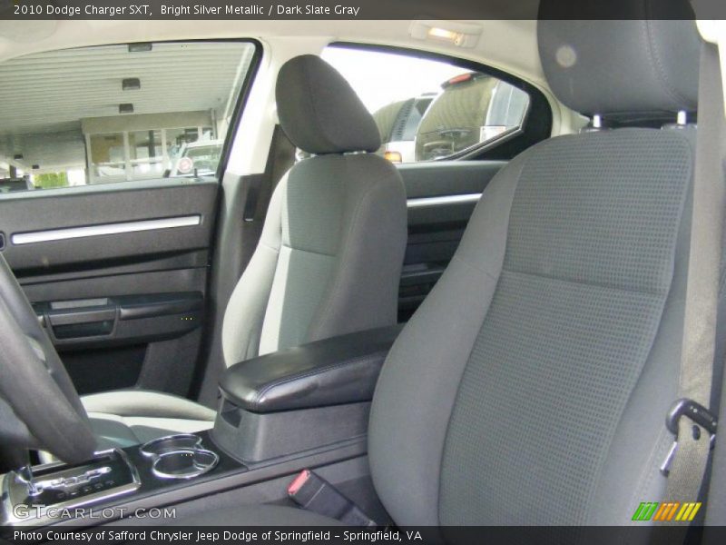 Bright Silver Metallic / Dark Slate Gray 2010 Dodge Charger SXT