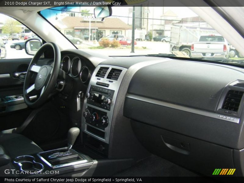 Bright Silver Metallic / Dark Slate Gray 2010 Dodge Charger SXT