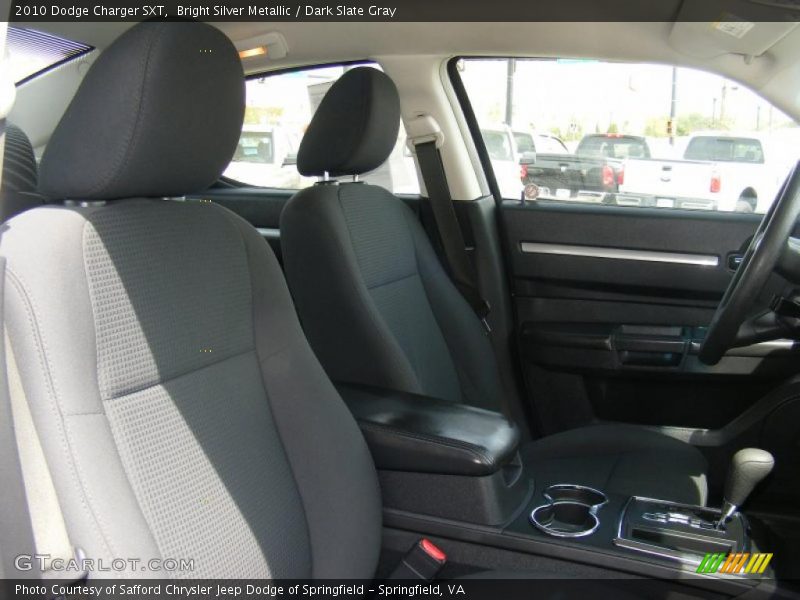 Bright Silver Metallic / Dark Slate Gray 2010 Dodge Charger SXT