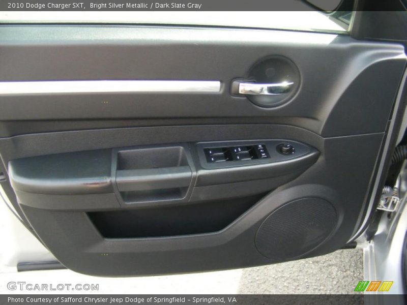 Bright Silver Metallic / Dark Slate Gray 2010 Dodge Charger SXT