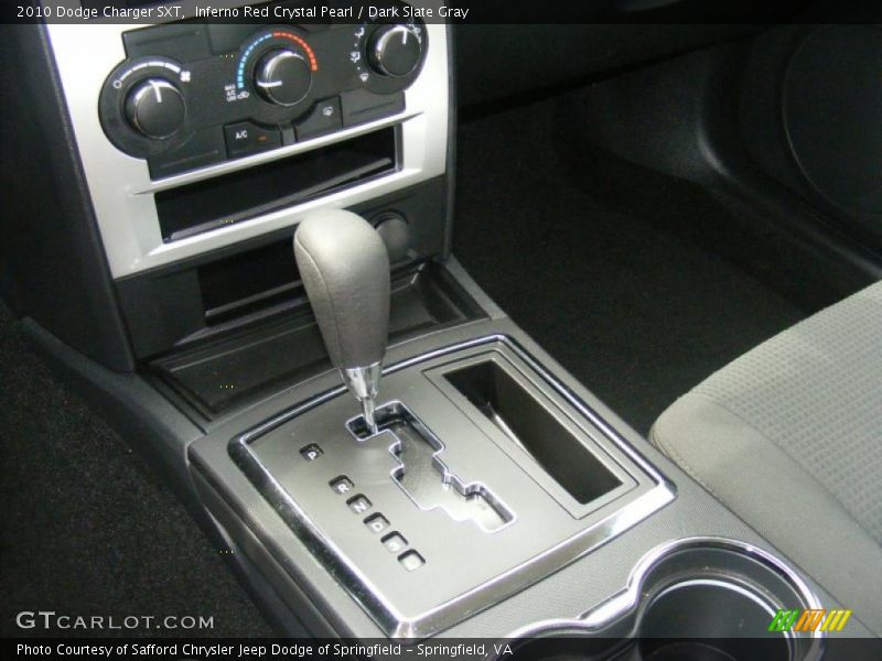 Inferno Red Crystal Pearl / Dark Slate Gray 2010 Dodge Charger SXT