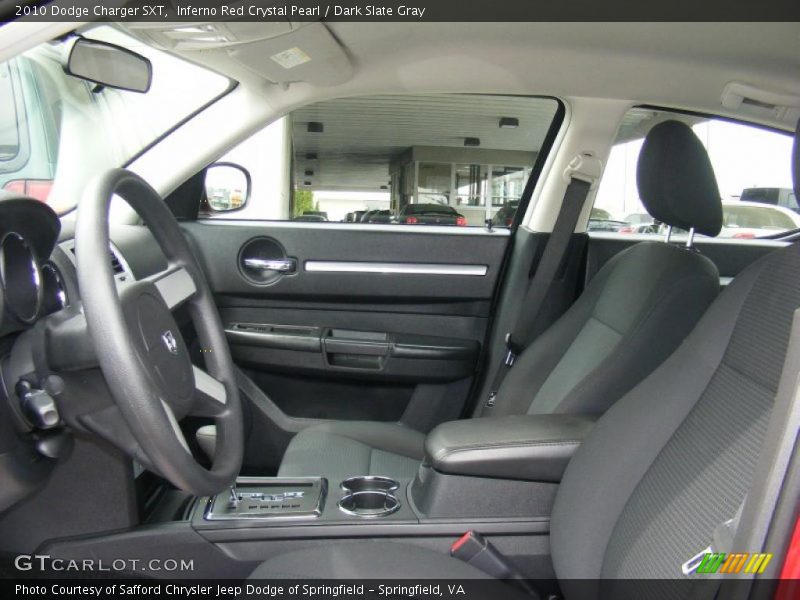 Inferno Red Crystal Pearl / Dark Slate Gray 2010 Dodge Charger SXT