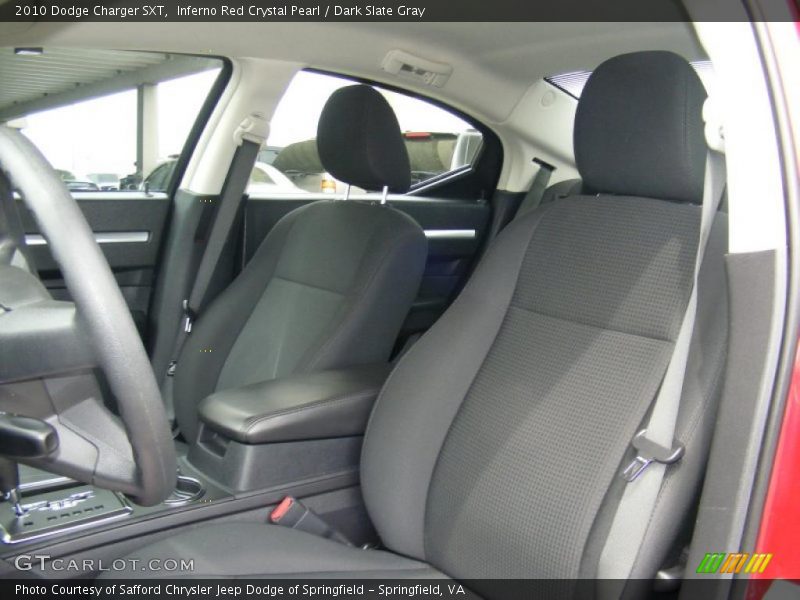 Inferno Red Crystal Pearl / Dark Slate Gray 2010 Dodge Charger SXT