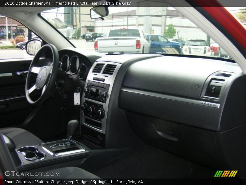 Inferno Red Crystal Pearl / Dark Slate Gray 2010 Dodge Charger SXT